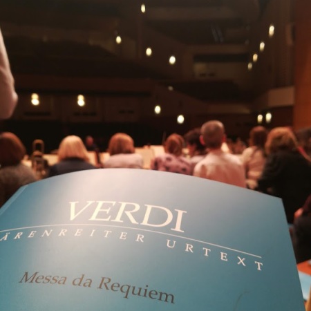 Libreto Verdi ensayo canto coral orquesta sinfónica